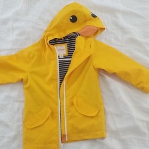 Cat & Jack Rubber Duck rain coat